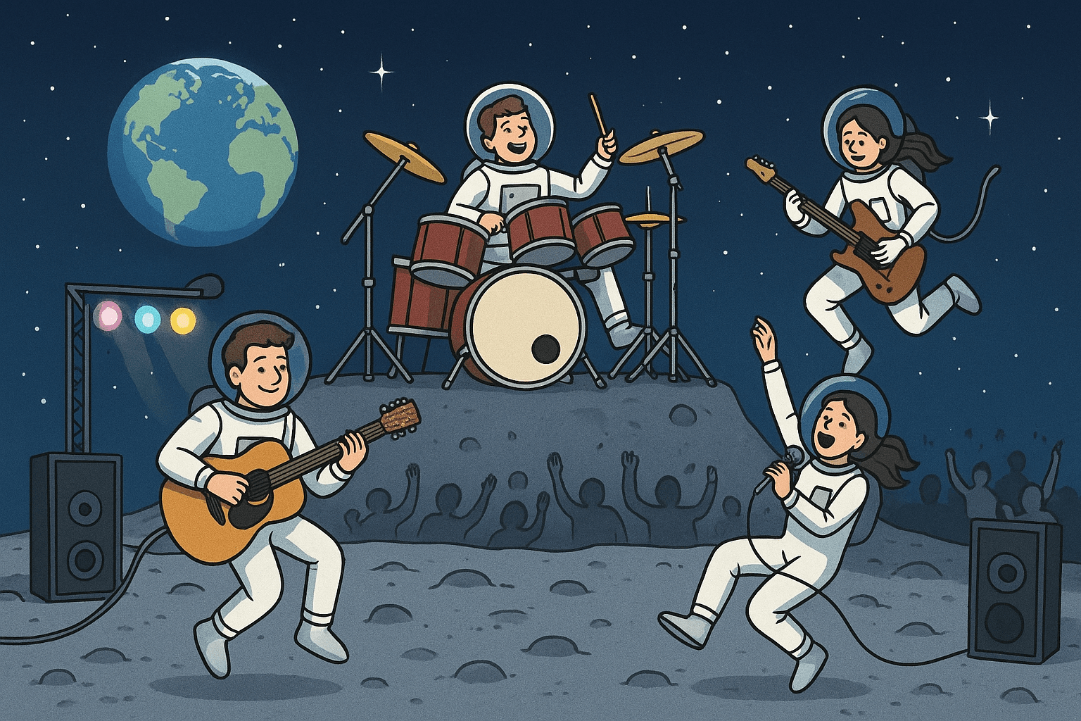 Would Music Sound Different on the Moon? – Concerts in Zero Gravity