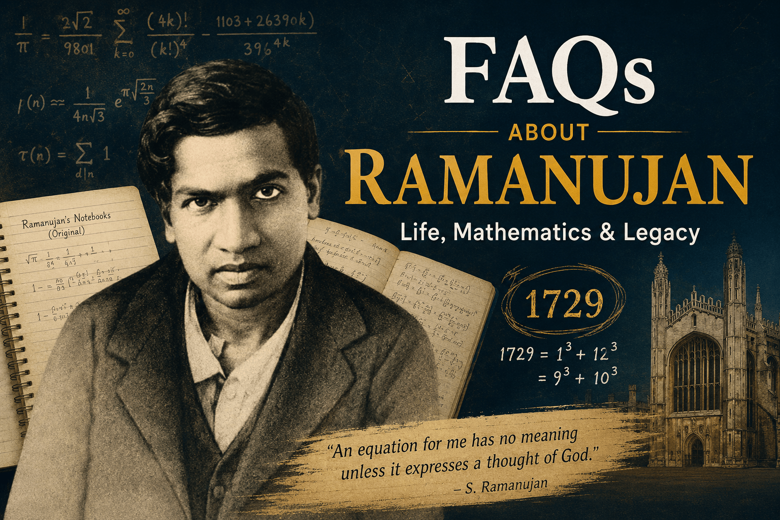 FAQs about Ramanujan